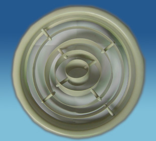 CKA-T可調(diào)式多層噴流風(fēng)口